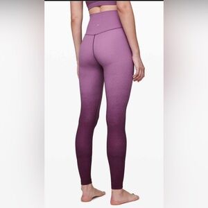 Lululemon Align tights 28” HR Ombre sz4